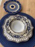 خرید سرویس غذاخوری 6 نفره 24 پارچه مدل blue ring