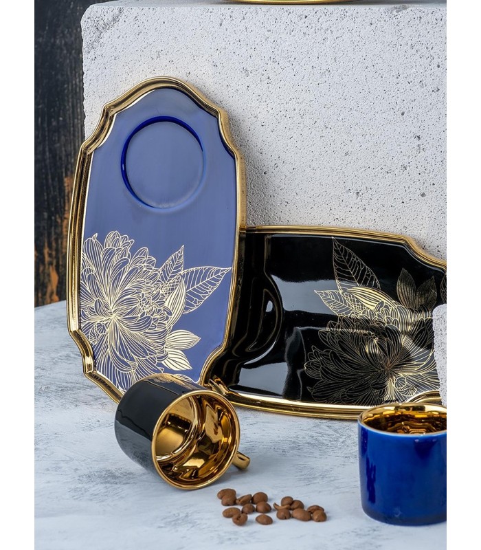 قیمت و خرید سرویس قهوه خوری رنگارنگ آجار ترک با قیمت مناسب